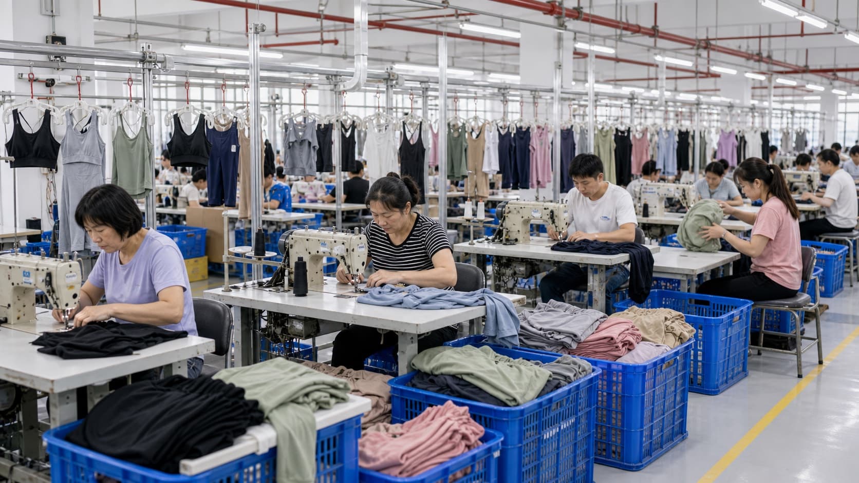 Sewing and production coordination