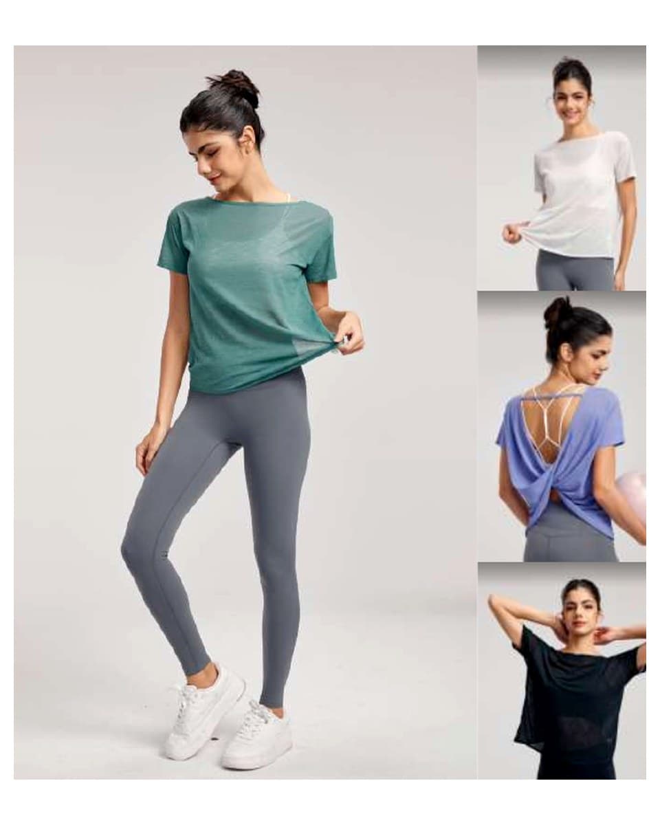 DWA115013 Drop-Shoulder Lightweight Cover Top