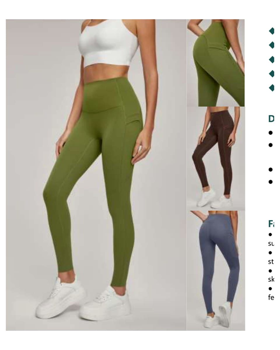 DWP115092 Side-Pocket Cooling Legging